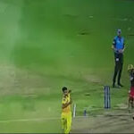 RCB vs CSK IPL 2022:मुकेसचा थ्रो (Mukes throw) विराटला ( Virat) जोरात लागला कशी होती कोल्हीची रिऍकशन...